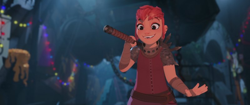 NIMONA - Nimona (voice of Chloë Grace Moretz). Cr: Netflix © 2023