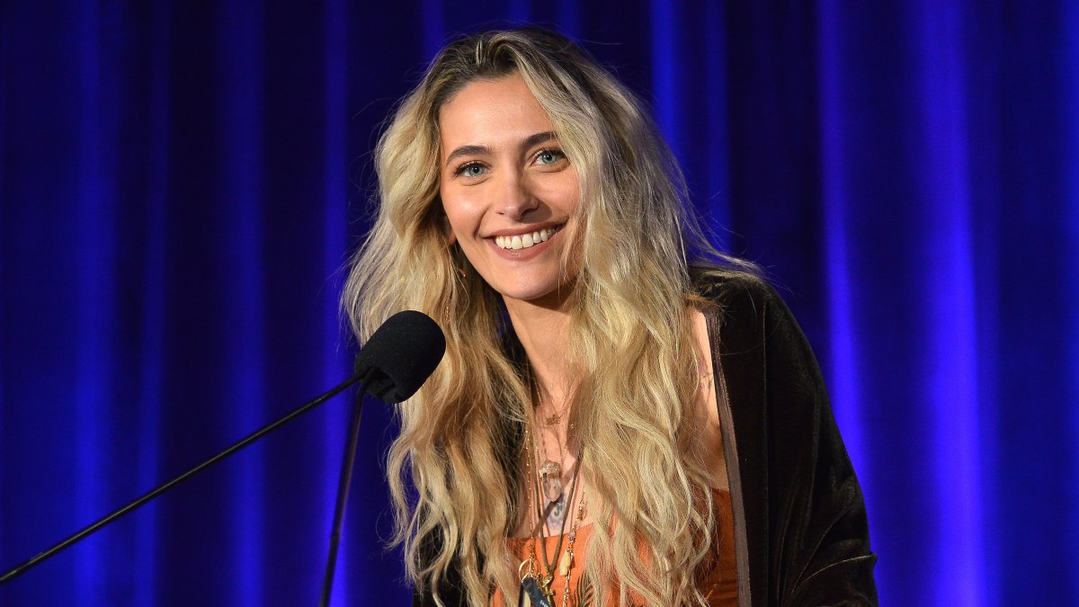 LOS ANGELES, CALIFORNIA - OCTOBER 11: Paris Jackson accepts an award onstage during the 35th annual Friendly House Awards Luncheon to support women healing from trauma surrounding substance use disorder and mental health challenges at the Fairmont Century Plaza Hotel in Century City, CA on October 11, 2025. (Photo by Unique Nicole/Getty Images for Friendly House)