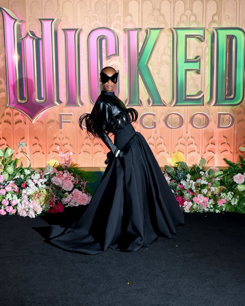 2247202426 NEW YORK, NEW YORK - NOVEMBER 17: Cynthia Erivo attends the "Wicked: For Good!" New York Premiere at David Geffen Hall on November 17, 2025 in New York City. (Photo by Jamie McCarthy/Getty Images)