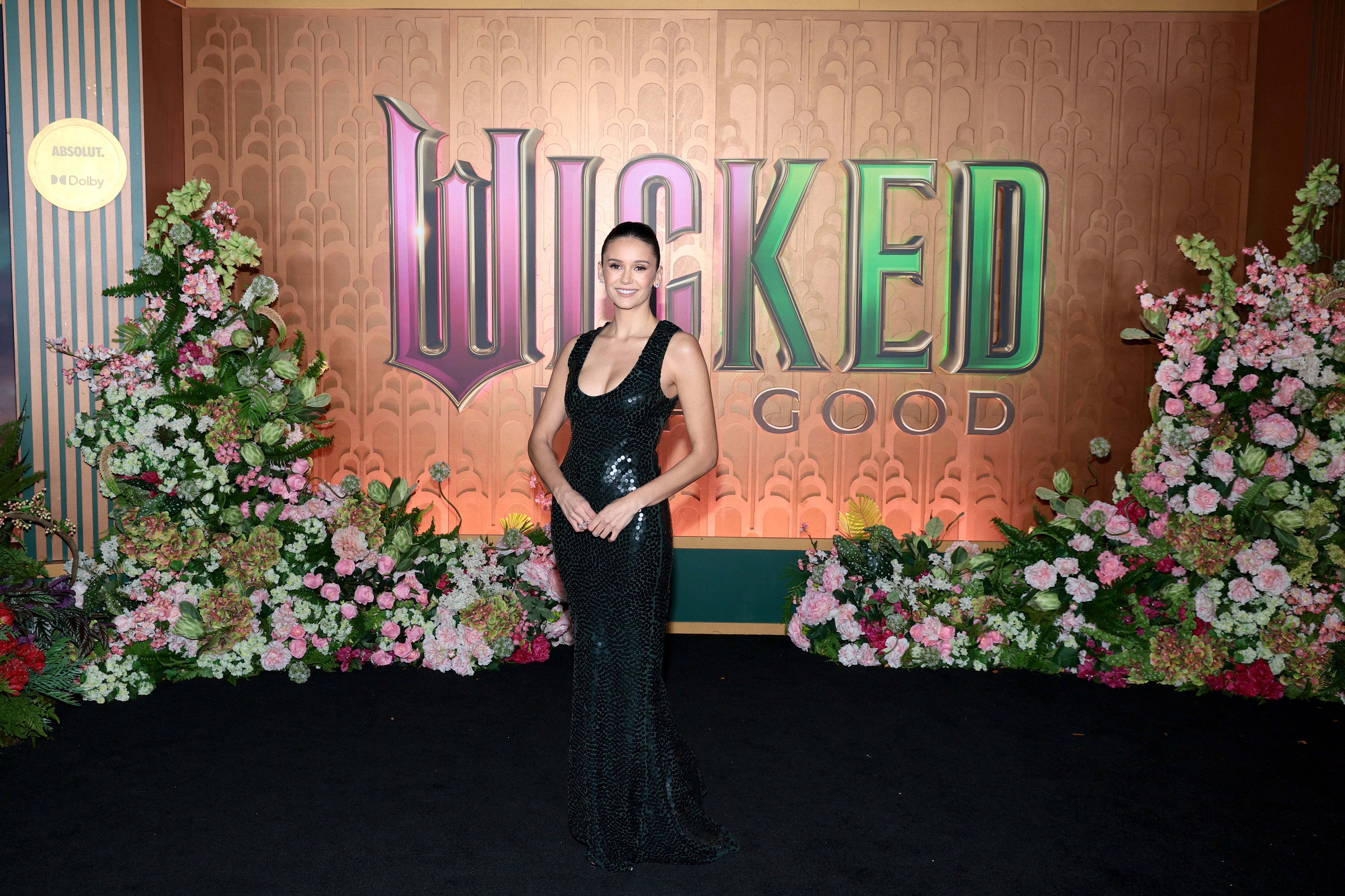 22246702518 NEW YORK, NEW YORK - NOVEMBER 17: Nina Dobrev attends as Universal Pictures proudly presents the WICKED FOR GOOD US Premiere on November 17, 2025 in New York City. (Photo by Dimitrios Kambouris/Getty Images for Universal Pictures)