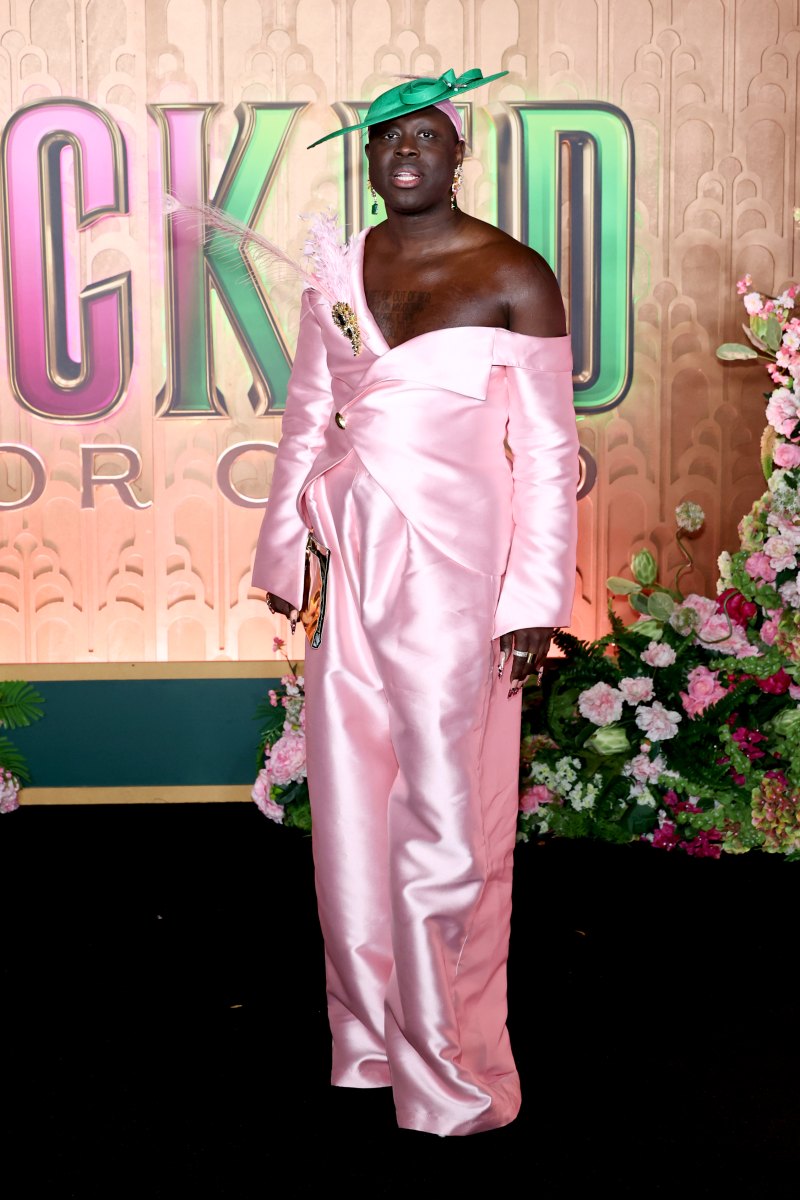 NEW YORK, NEW YORK - NOVEMBER 17: Bob the Drag Queen attends the "Wicked: For Good!" New York Premiere at David Geffen Hall on November 17, 2025 in New York City. (Photo by Jamie McCarthy/Getty Images)