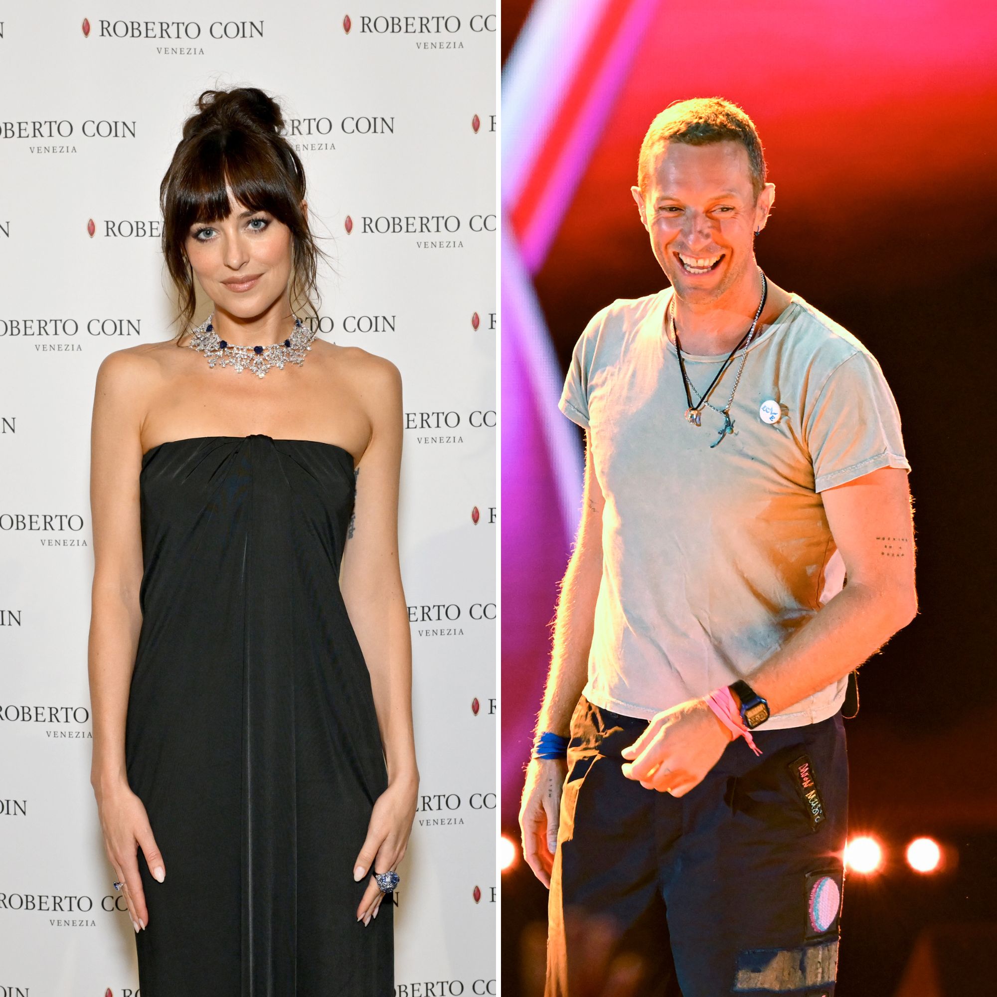 Dakota Johnson Chris Martin