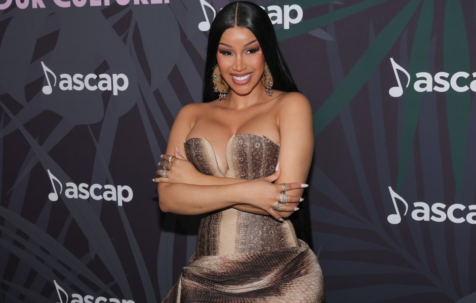 2219211575 Rapper Cardi B Gets Insane New Body Piercings and Proudly Shows Them Off on Instagram