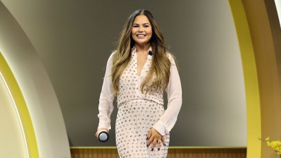 Chrissy Teigen Loses a Tooth While Making Holiday “Magic” with Kids