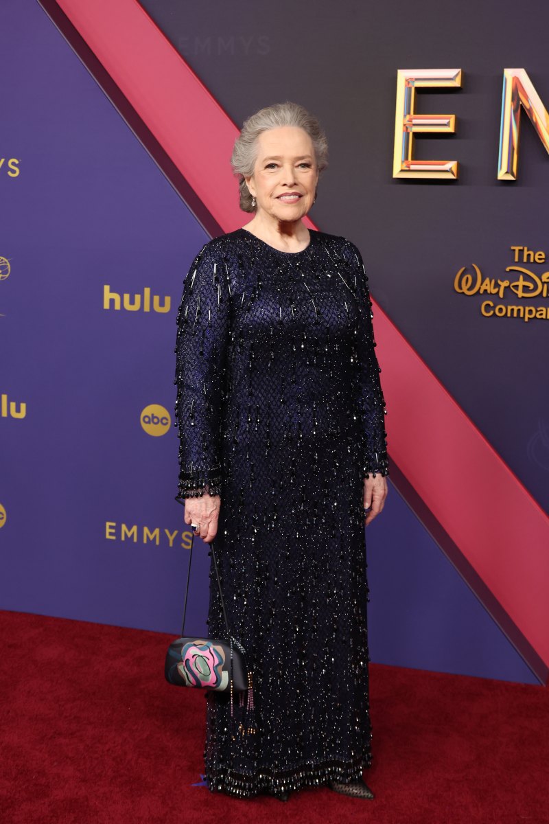 2172239535 LOS ANGELES, CALIFORNIA - SEPTEMBER 15: Kathy Bates attends the 76th Primetime Emmy Awards at Peacock Theater on September 15, 2024 in Los Angeles, California. (Photo by Amy Sussman/Getty Images)