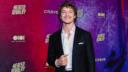 2248297085. TORONTO, ONTARIO - NOVEMBER 24: Connor Storrie attends the premiere of "Heated Rivalry" at TIFF Lightbox on November 24, 2025 in Toronto, Ontario. (Photo by Harold Feng/Getty Images)