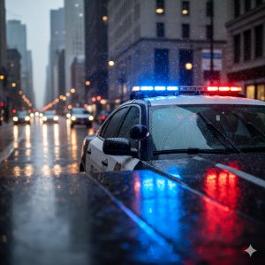 google gemini police car