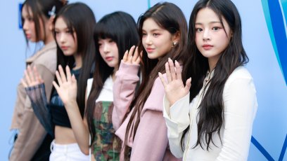 1660568523 SEOUL, SOUTH KOREA - SEPTEMBER 05: (L-R) Hyein, Haerin, Hanni, Danielle and Minji of girl group NewJeans pose at the UL:KIN show at Seoul Fashion Week SS 24 at DDP on September 05, 2023 in Seoul, South Korea. (Photo by Hanna Lassen/Getty Images)