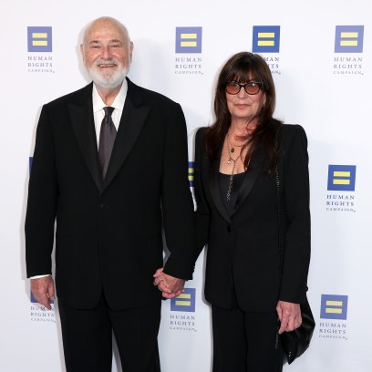 LOS ANGELES, CALIFORNIA - MARCH 22: (L-R) Rob Reiner and Michele Reiner attend Human Rights Campaign's 2025 Los Angeles Dinner at Fairmont Century Plaza on March 22, 2025 in Los Angeles, California. (Photo by Matt Winkelmeyer/Getty Images for Human Rights Campaign)