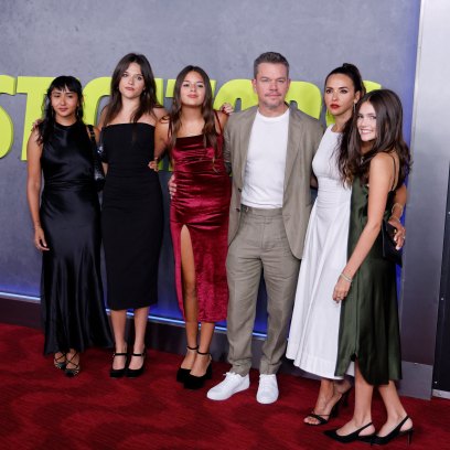 2164095203 Matt Damon and Jason Kelce Swap Stories of 'Girl Dad' Life in New Podcast Interview