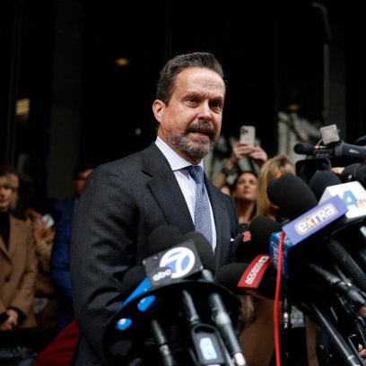 2251779005 Defense attorney Alan Jackson speaks to the press outside Los Angeles Superior Court where the arraignment of Nick Reiner, son of the late film director Rob Reiner, on double murder charges was continued until January 7, 2026, on December 17, 2025 in Los Angeles, California. The son of famed Hollywood director Rob Reiner was charged with two counts of first-degree murder over the brutal slaying of his parents, the chief prosecutor of Los Angeles said on December 16. (Photo by Caroline BREHMAN / AFP via Getty Images)