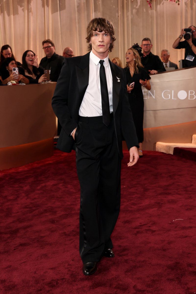 2255770447 BEVERLY HILLS, CALIFORNIA - JANUARY 11: (FOR EDITORIAL USE ONLY) Connor Storrie attends the 83rd Annual Golden Globe Awards at The Beverly Hilton on January 11, 2026 in Beverly Hills, California. (Photo by Amy Sussman/Getty Images)