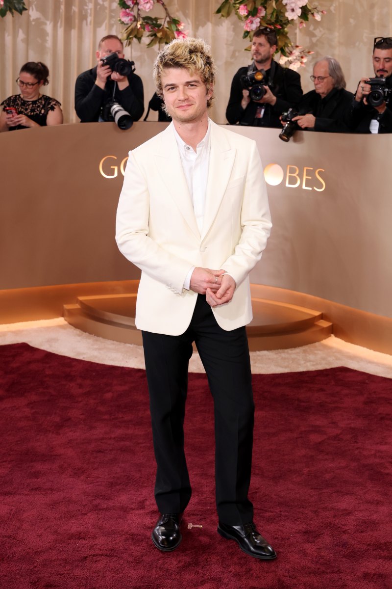 2255777717 BEVERLY HILLS, CALIFORNIA - JANUARY 11: (FOR EDITORIAL USE ONLY) Joe Keery attends the 83rd Annual Golden Globe Awards at The Beverly Hilton on January 11, 2026 in Beverly Hills, California. (Photo by Monica Schipper/Getty Images)