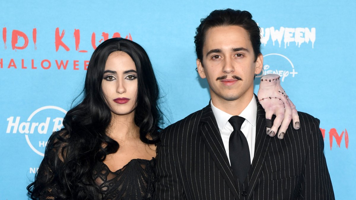 2244407956 NEW YORK, NEW YORK - OCTOBER 31: (L-R) Ana Amelia Batlle Cabral and Marcello Hernandez attends Heidi Klum's 24th Annual Halloween Party presented by Butterfinger and Huluween on Disney+ at Hard Rock Hotel New York on October 31, 2025 in New York City. (Photo by Noam Galai/Getty Images for Heidi Klum Halloween)