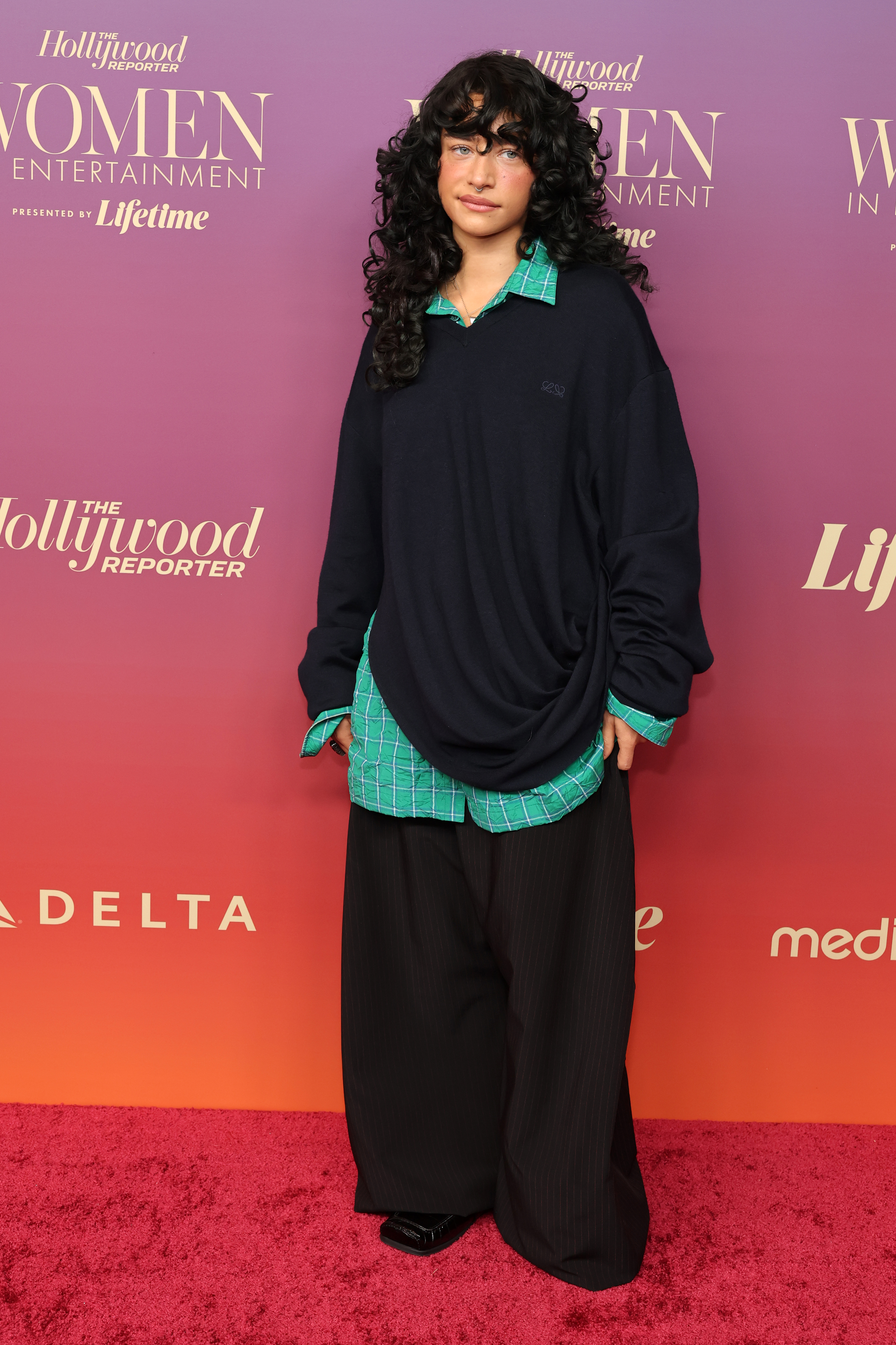 2249774161. BEVERLY HILLS, CALIFORNIA - DECEMBER 03: Odessa A'zion attends The Hollywood Reporter's annual Women in Entertainment Gala at The Beverly Hills Hotel on December 03, 2025 in Beverly Hills, California. (Photo by Amy Sussman/Getty Images)