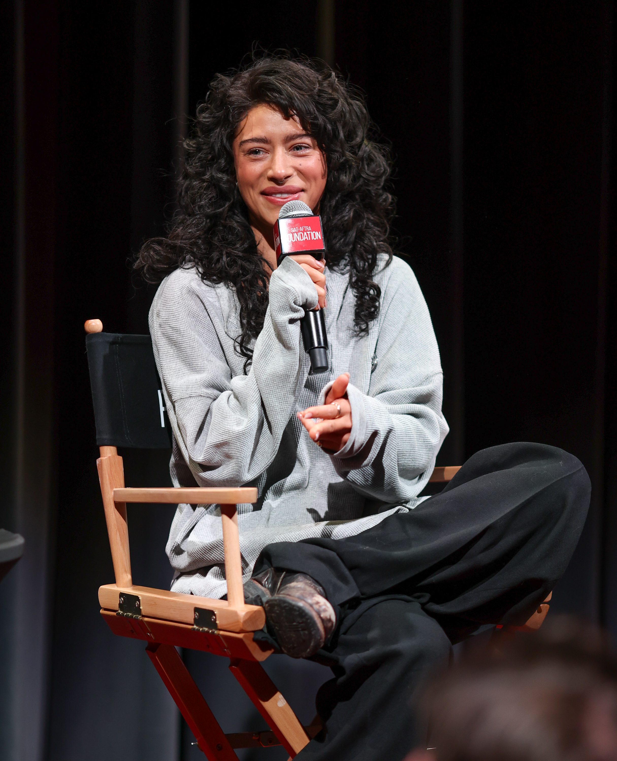 2252441182 NEW YORK, NEW YORK - DECEMBER 17: Odessa A'zion attends SAG-AFTRA Foundation Conversations: "Marty Supreme" at SAG-AFTRA Foundation Robin Williams Center on December 17, 2025 in New York City. (Photo by Manny Carabel/Getty Images)