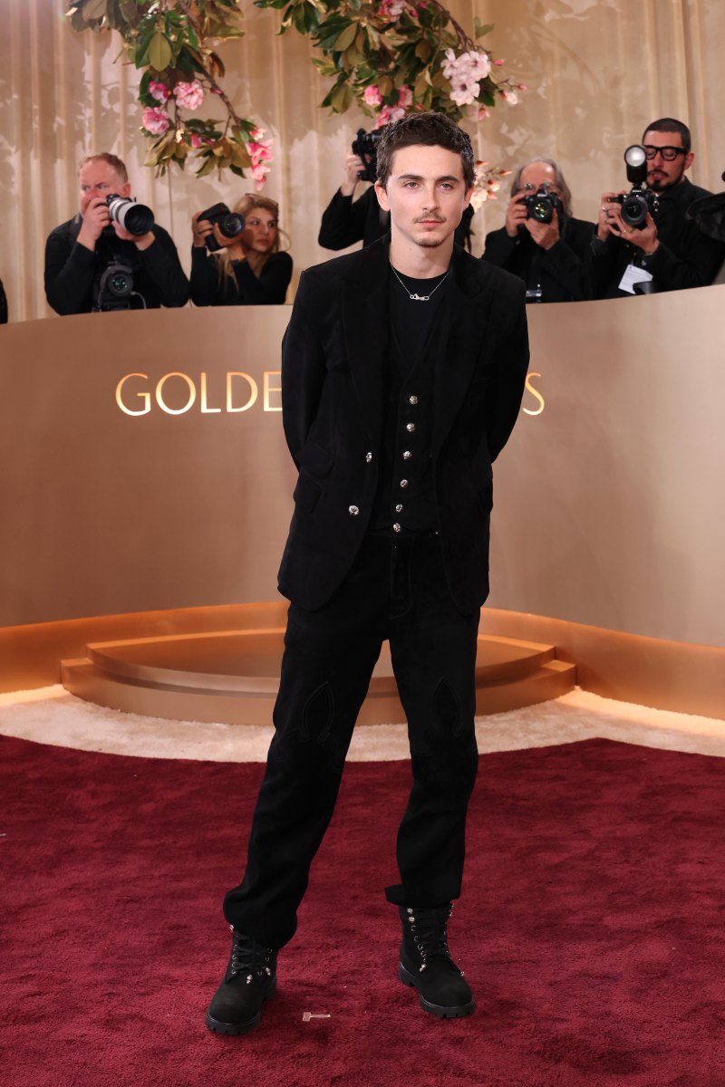 2255783189 BEVERLY HILLS, CALIFORNIA - JANUARY 11: (FOR EDITORIAL USE ONLY) Timothée Chalamet attends the 83rd Annual Golden Globe Awards at The Beverly Hilton on January 11, 2026 in Beverly Hills, California. (Photo by Monica Schipper/Getty Images)