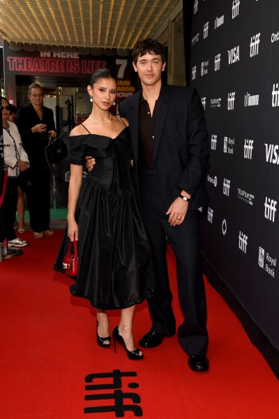 2234744859 TORONTO, ONTARIO - SEPTEMBER 10: (L-R) Daniela Norman and Tom Blyth attend the premiere of "The Fence" during the 2025 Toronto International Film Festival at Royal Alexandra Theatre on September 10, 2025 in Toronto, Ontario. (Photo by Sonia Recchia/Getty Images)