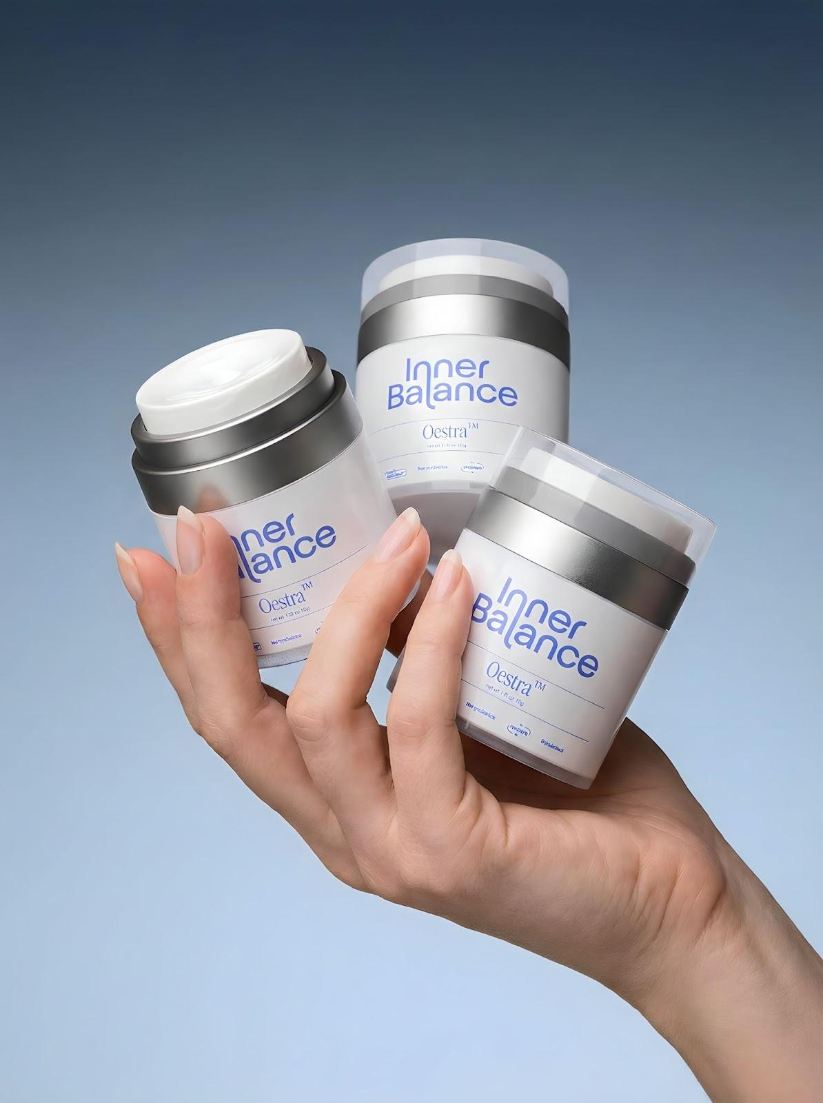 Oestra bioidentical hormone cream by Inner Balance