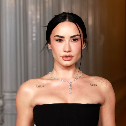 LOS ANGELES, CALIFORNIA - NOVEMBER 01: Demi Lovato attends the 2025 LACMA Art+Film Gala at Los Angeles County Museum of Art on November 01, 2025 in Los Angeles, California. (Photo by Frazer Harrison/Getty Images)