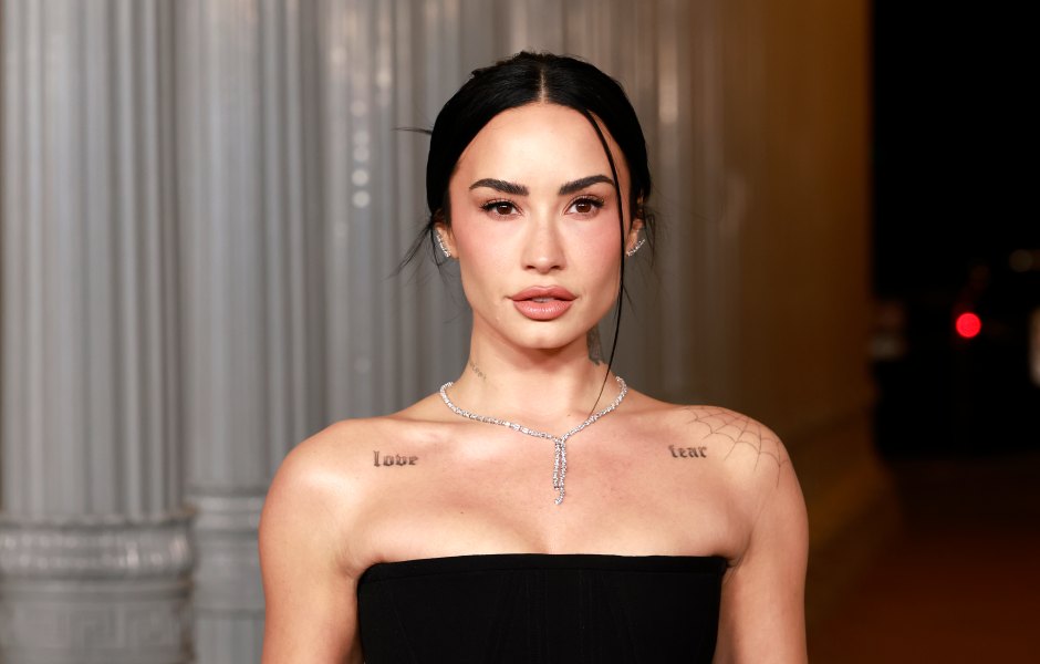 LOS ANGELES, CALIFORNIA - NOVEMBER 01: Demi Lovato attends the 2025 LACMA Art+Film Gala at Los Angeles County Museum of Art on November 01, 2025 in Los Angeles, California. (Photo by Frazer Harrison/Getty Images)