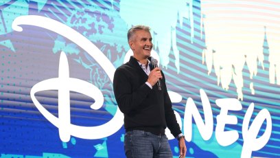 2183884600 SAO PAULO, BRAZIL - NOVEMBER 09: Josh D'Amaro, Chairperson of Walt Disney Parks and Resorts, speaks during Day 2 of the D23 Brazil: A Disney Experience at Transamerica Expo Center on November 09, 2024 in Sao Paulo, Brazil. (Photo by Ricardo Moreira/Getty Images for Disney)