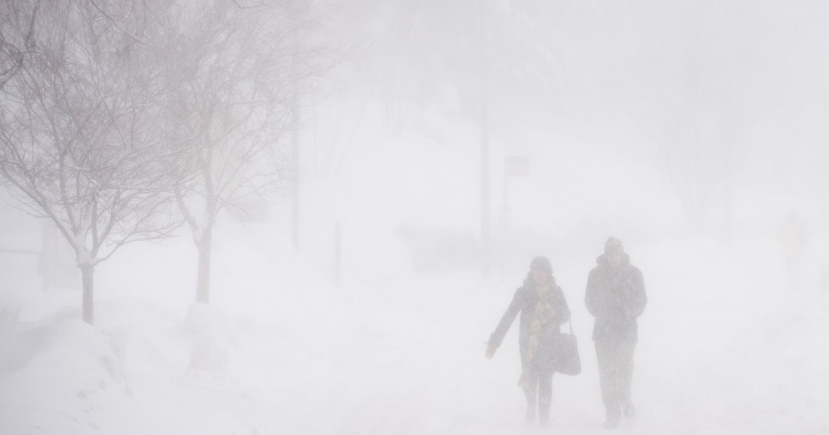 This Viral Snow Storm Walk Looks Like Every Parent’s Old Story