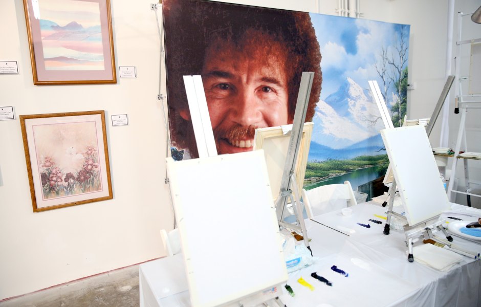 627113942 bob ross paintings instruction setup