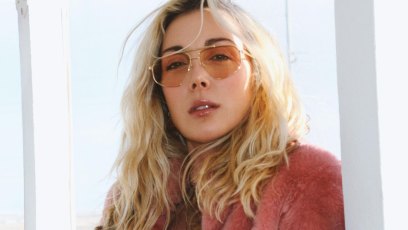 Portrait of Milanka Brooks, a British actress recognized for her performance in Black Mirror and her work across television, theater and film.