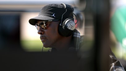 GettyImages-2271954901-Denny-Hamlin-Reacts-to-Michael-Jordans-Viral-ChokeKiss-Moment-After-NASCAR-Race