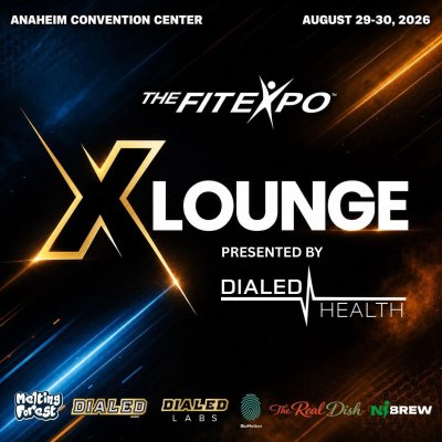 That philosophy is central to Dialed Health's presence at The Fit Expo Anaheim, where the company is a major sponsor of the event and holds the Presenting Sponsor title for the VIP X-Lounge, one of its largest activations to date.