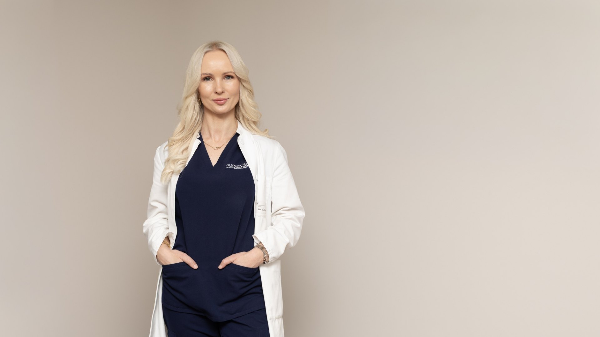 Dr. Rosalia Luketina, a plastic and aesthetic surgeon in Zurich